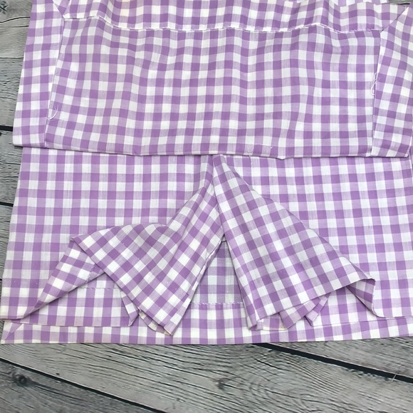 Vintage gingham scooter skirt - Picture 2 of 6